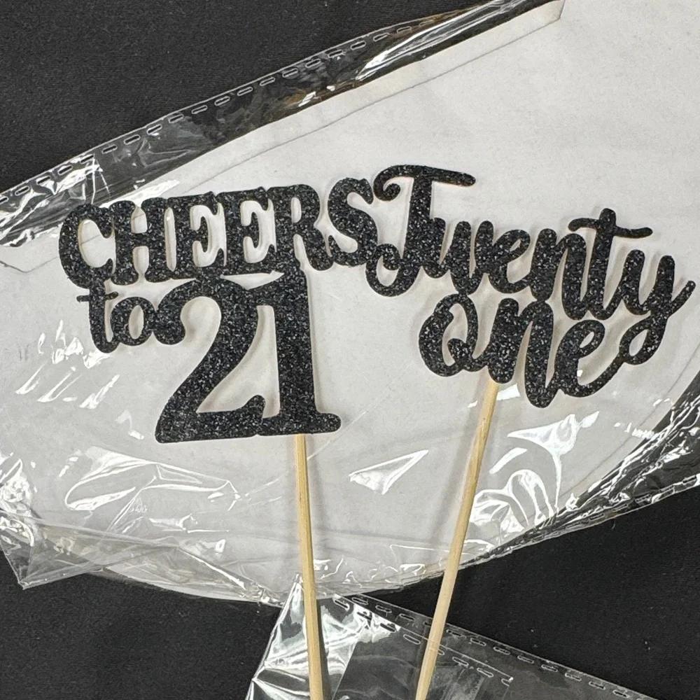 27 total Cheers to 21 Party Picks 3 designs all new